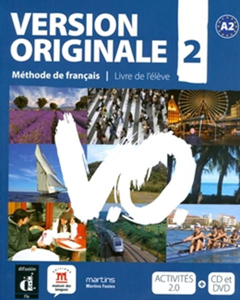 Picture of VERSION ORIGINALE 2 LIVRE DE L´ELEVE + ACTIVITES EN LIGNE + CD + DVD
