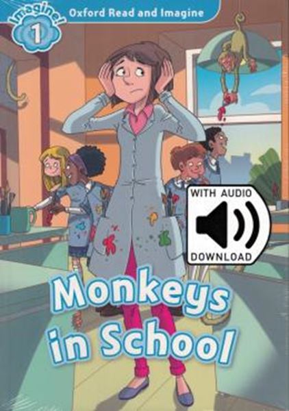 Picture of MONKEYS IN SCHOOL AUDIO PK - LEVEL 1