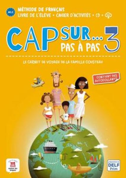 Picture of CAP SUR PAS A PAS 3 - LIVRE DE L´ELEVE + CAHIER D´ACTIVITES