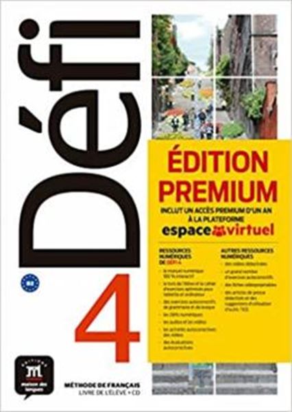 Picture of DEFI 4 - LIVRE DE L´ELEVE PREMIUM + CD B-2