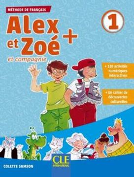 Imagem de ALEX ET ZOE+ 1 - LIVRE DE L´ELEVE + DVD