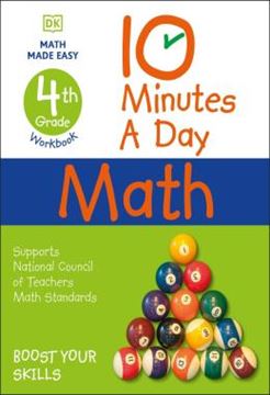 Imagem de 10 MINUTES A DAY MATH - 4TH GRADE WORKBOOK