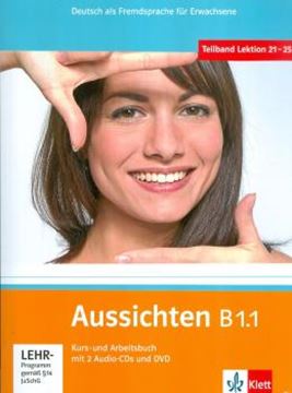 Imagem de AUSSICHTEN B1.1   KURS /ARBEITSBUCH + 2 AUDIO CDS + DVD