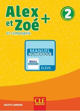 Imagem de ALEX ET ZOE+ 2 - LIVRE DE L´ELEVE VERSION NUMERIQUE