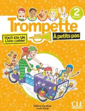 Imagem de TROMPETTE A PETITS PAS 2 NIVEAU A1.1 - ELEVE + EXERCICES