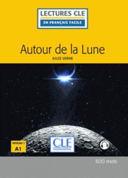 Picture of AUTOUR DE LA LUNE - NIVEAU A1 - LIVRE + AUDIO TELECHARGEABLE - 2EME ED